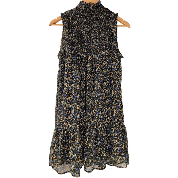 ❤️ Wild Fable Smocked Yoke Floral Babydoll Dress - Picture 4 of 8